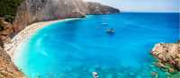 Beautiful beaches and turquoise waters abound on the island of Lefkada