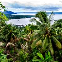 Views across Simpson Harbour & Rabaul, Papua New Guinea