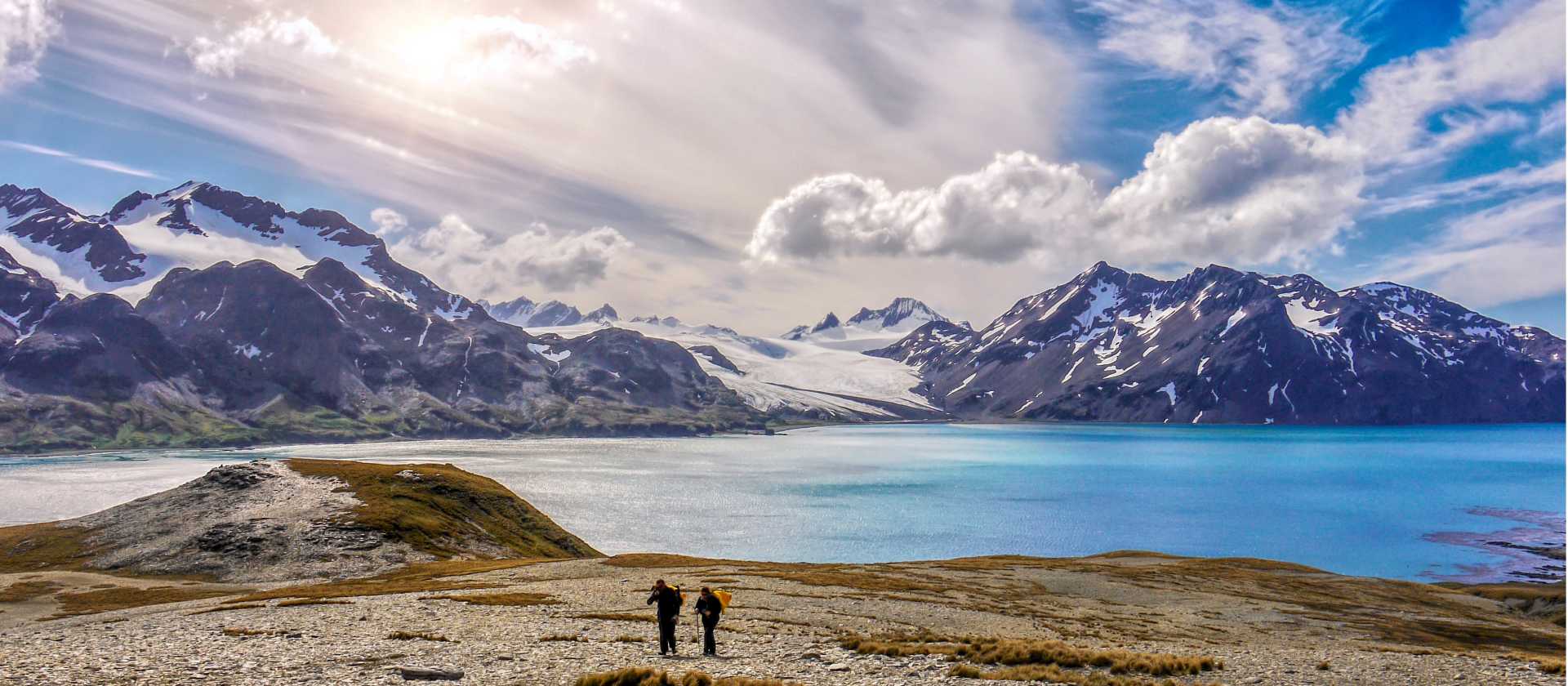 The remote landscapes of South Georgia