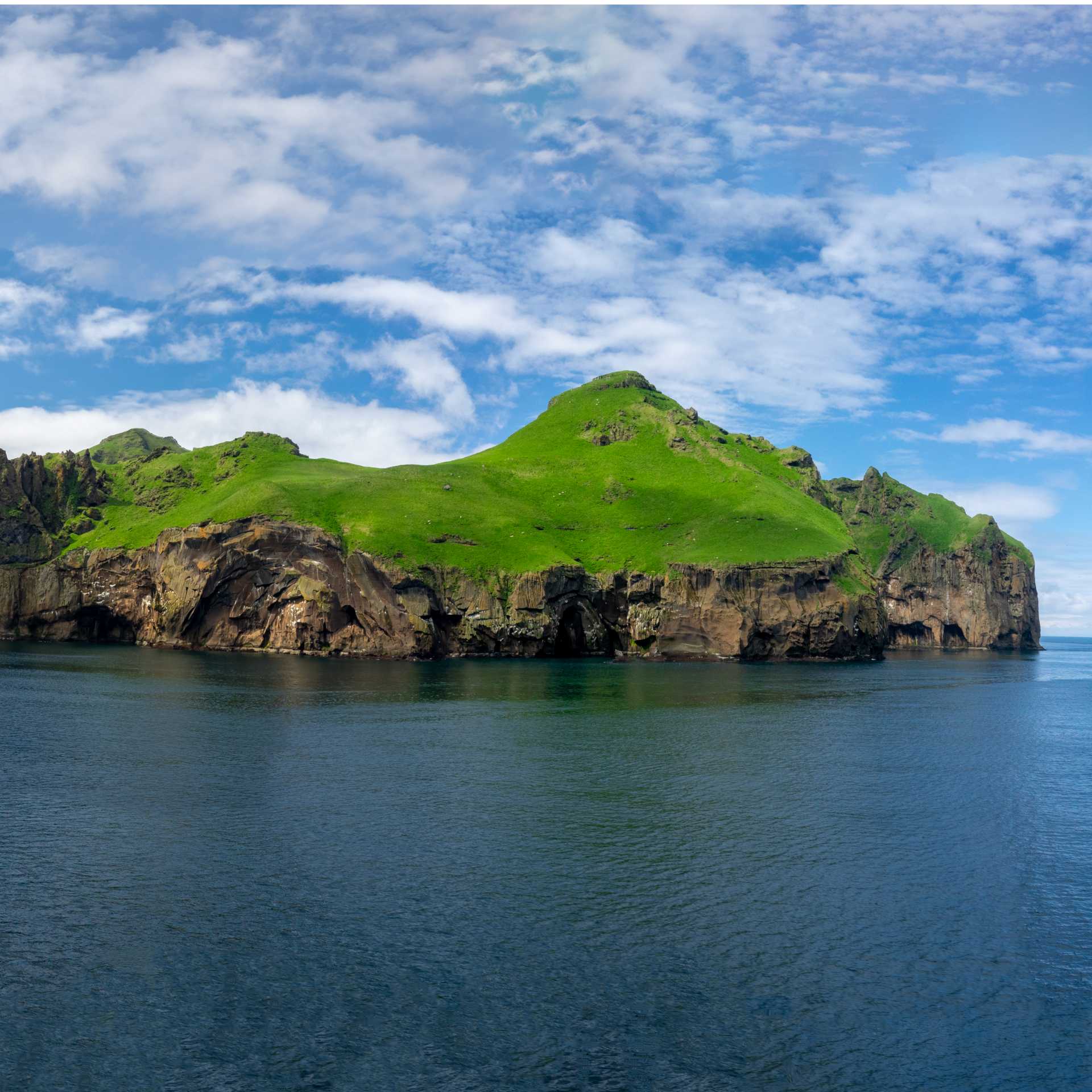 Heimaey is the largest of the Westman Islands