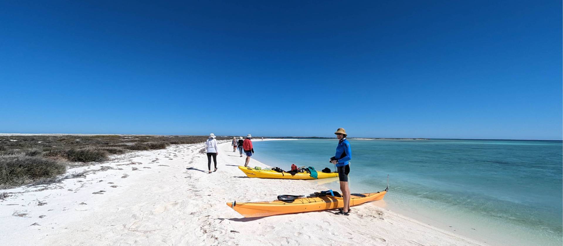 Taking a break in the Abrolhos Islands