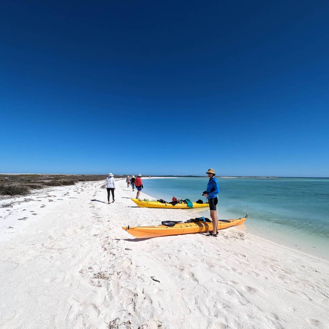 Taking a break in the Abrolhos Islands