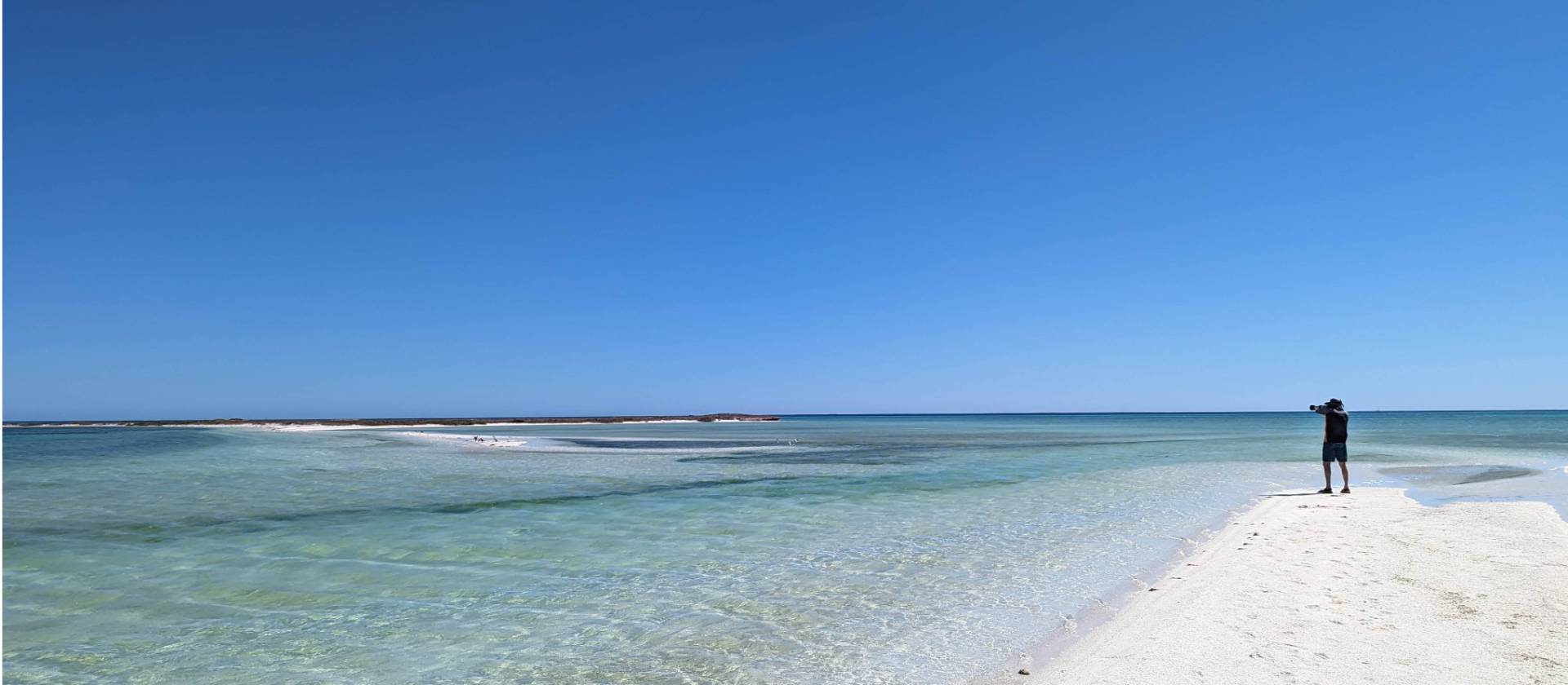 The pristine beaches of the Abrolhos islands