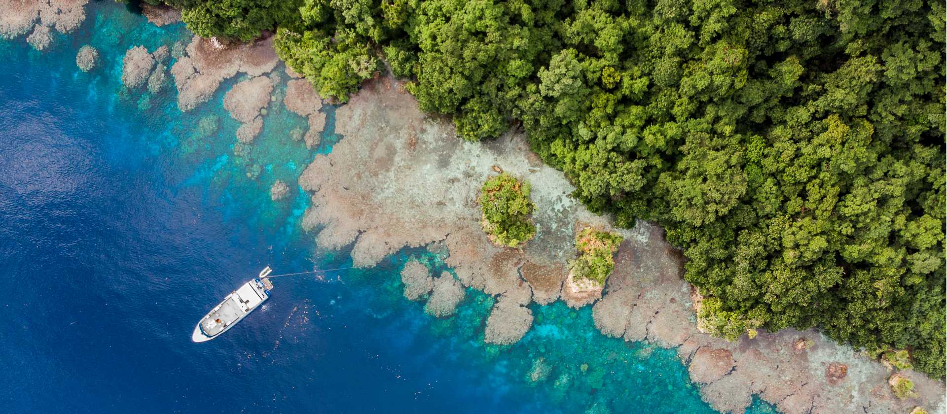 Aerial view, Solomon Islands | Adam Beard