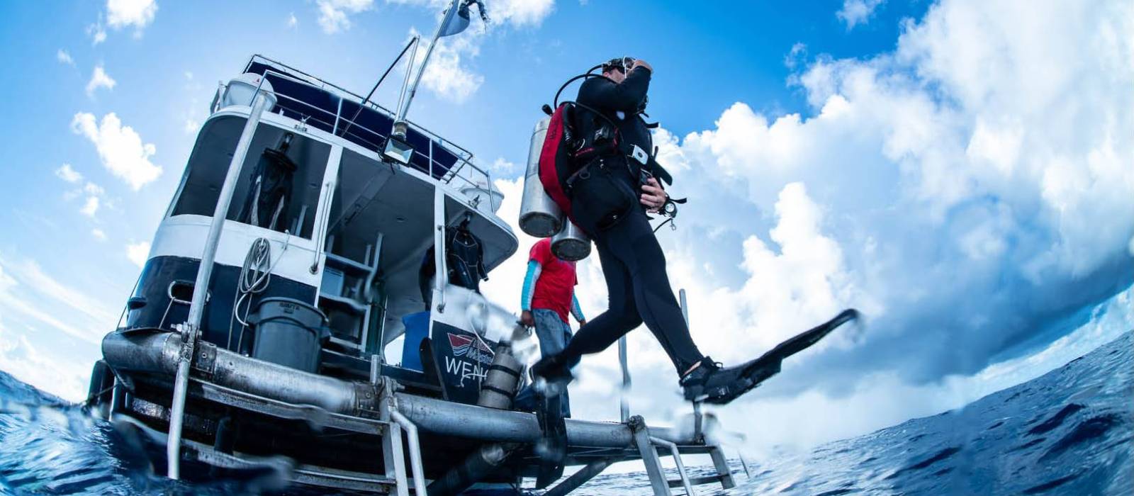 Taking the plunge off the Solomons Master | Simon Lorenz