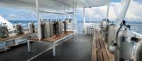 Dive deck aboard Solomons Master