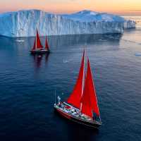 Sail aboard Elsi in West Greenland