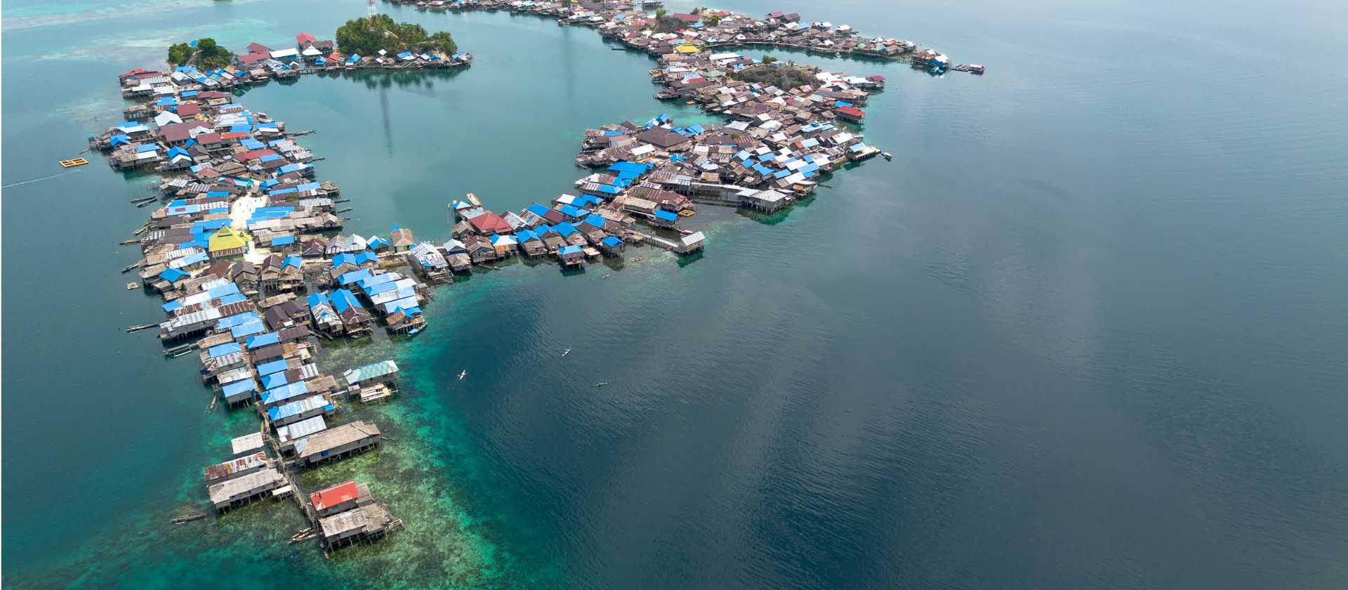 Baju village in the Togean Islands