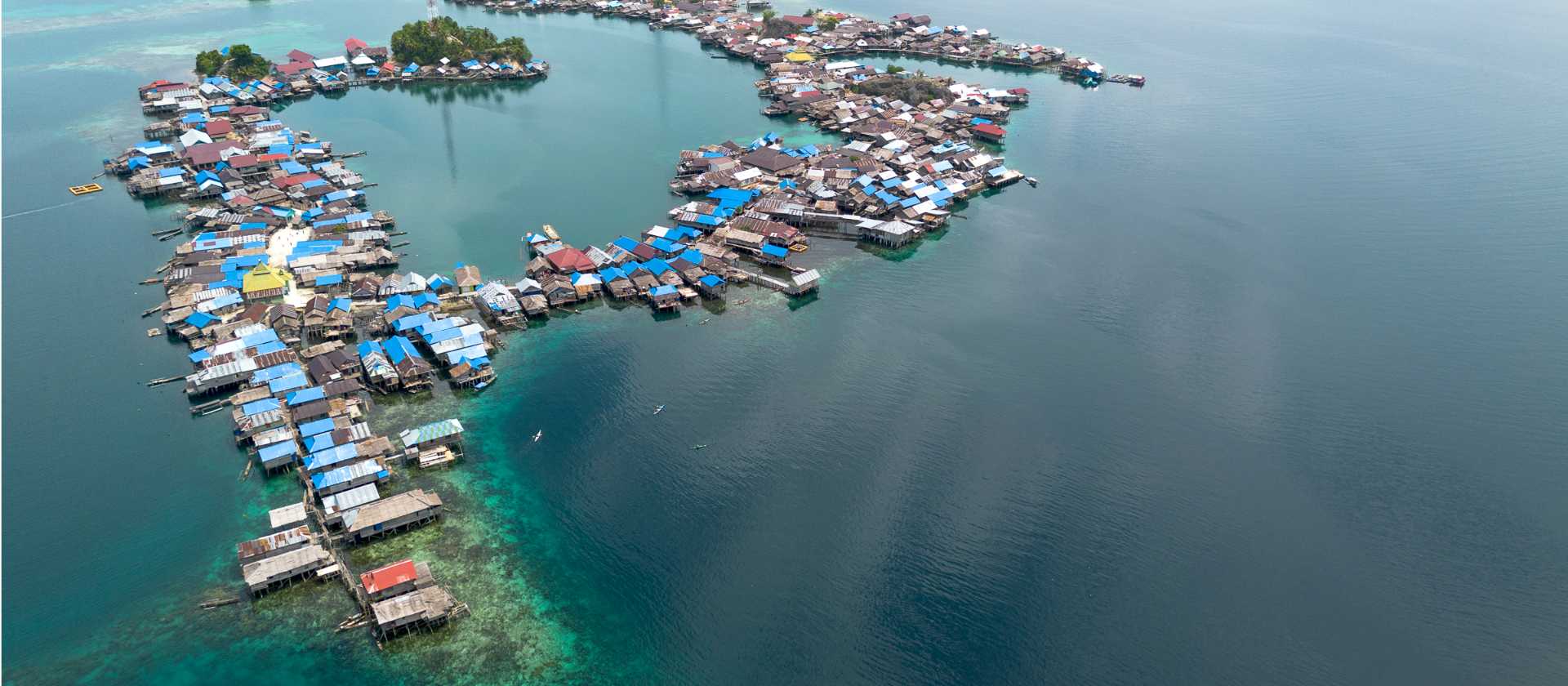 Baju village in the Togean Islands