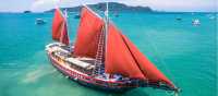 Phinisi Sails up