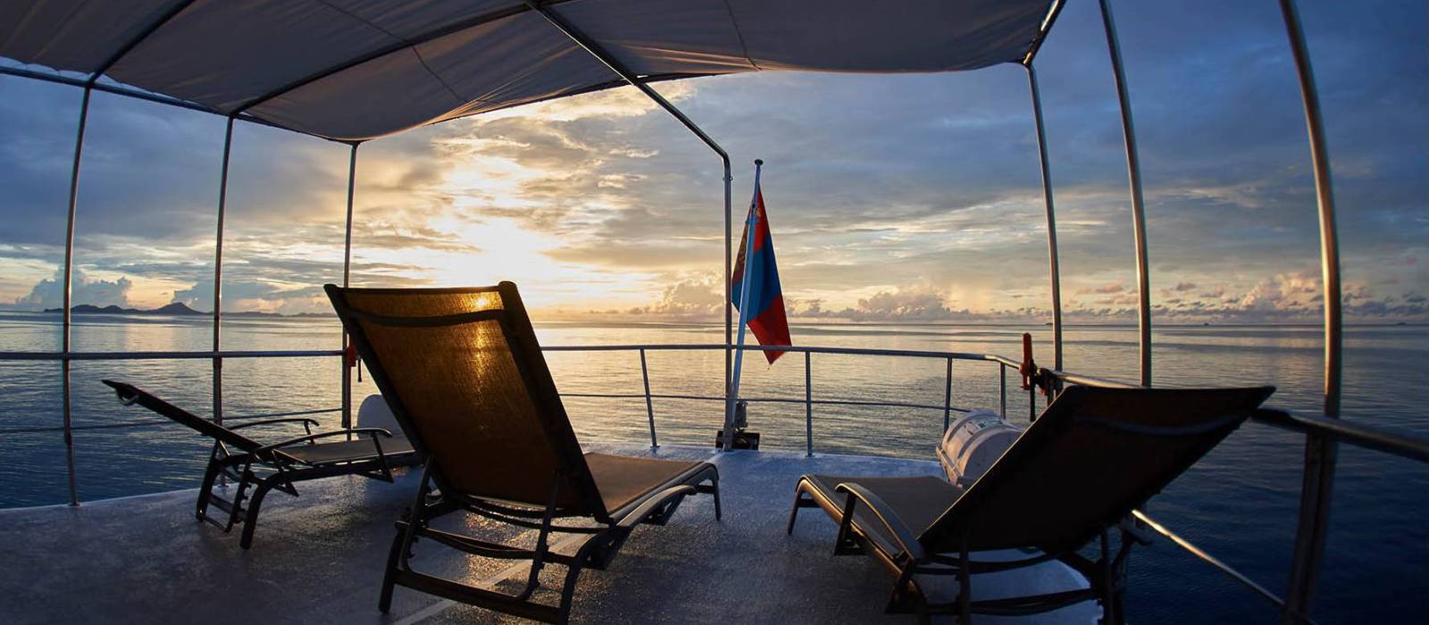 Sun Deck aboard Solomons Master