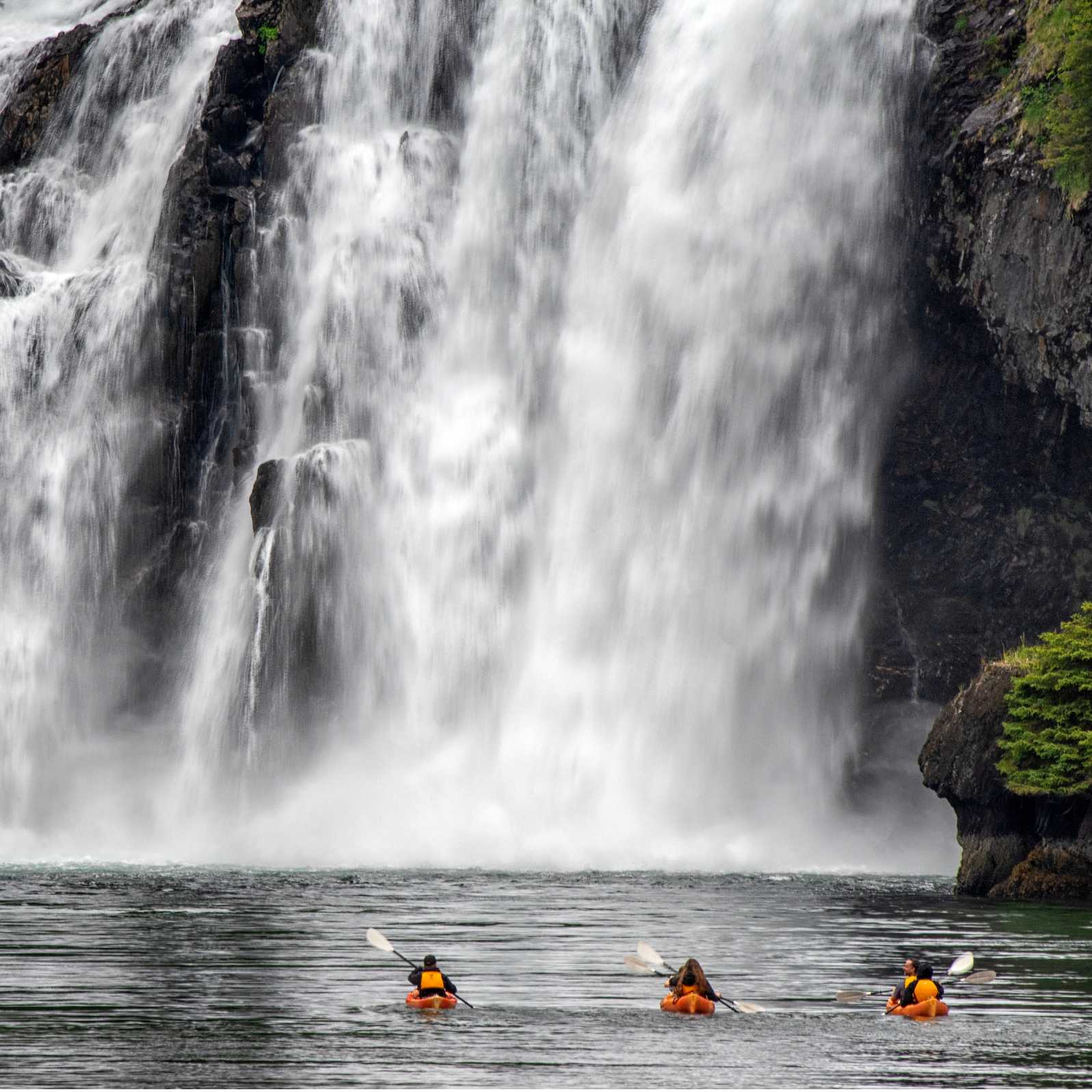 Kayaking opportunities throughout the trip get you up close and personal with nature and leaves indelible memories
