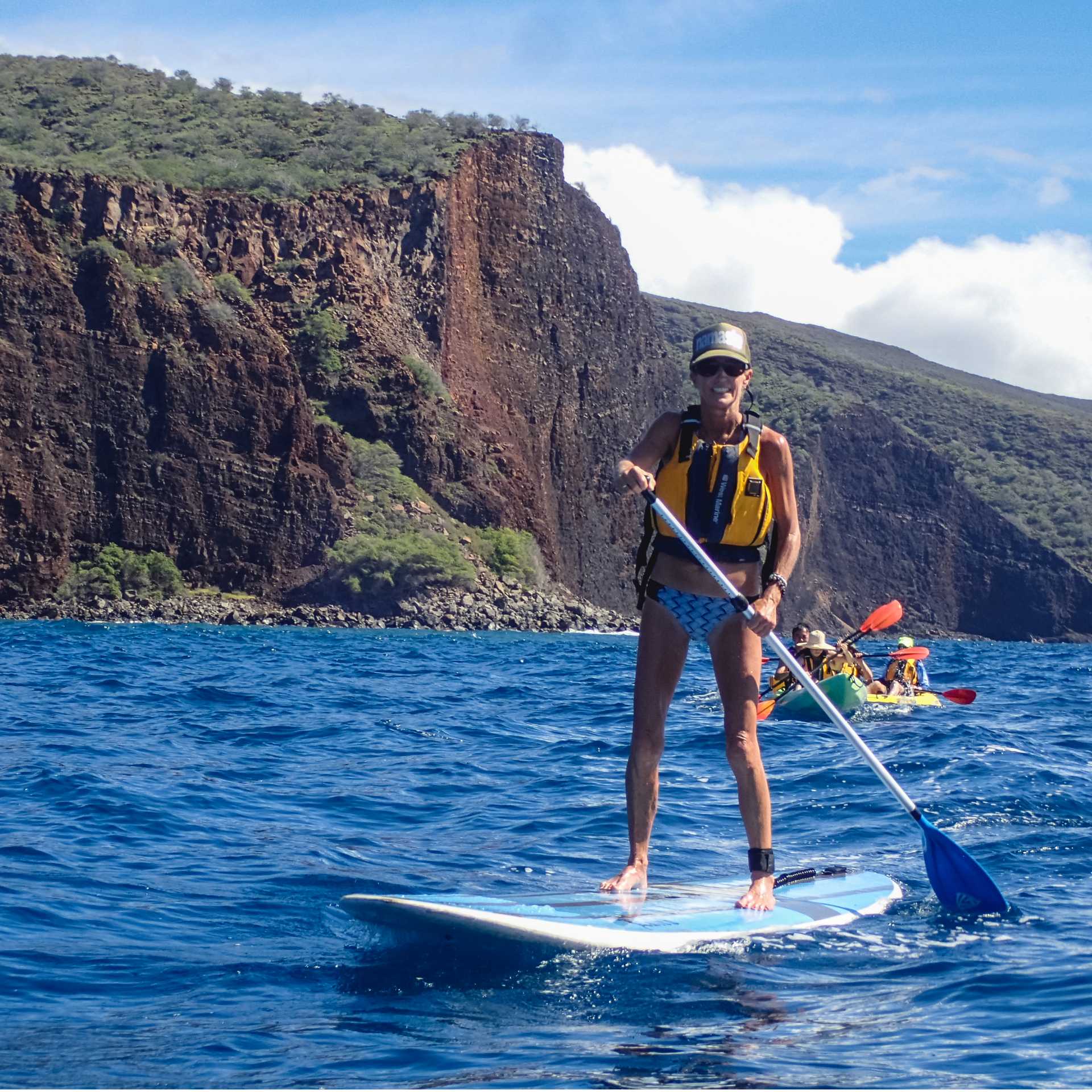 Paddleboarding in Hawaii