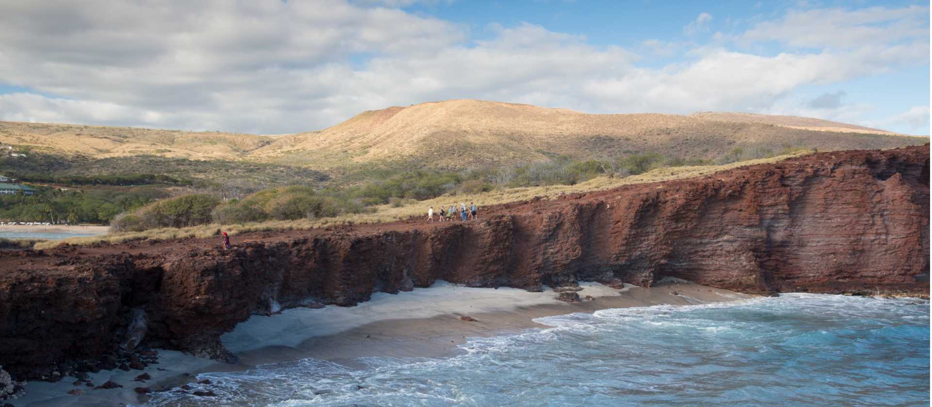 Hiking on Lanai, Hawaii