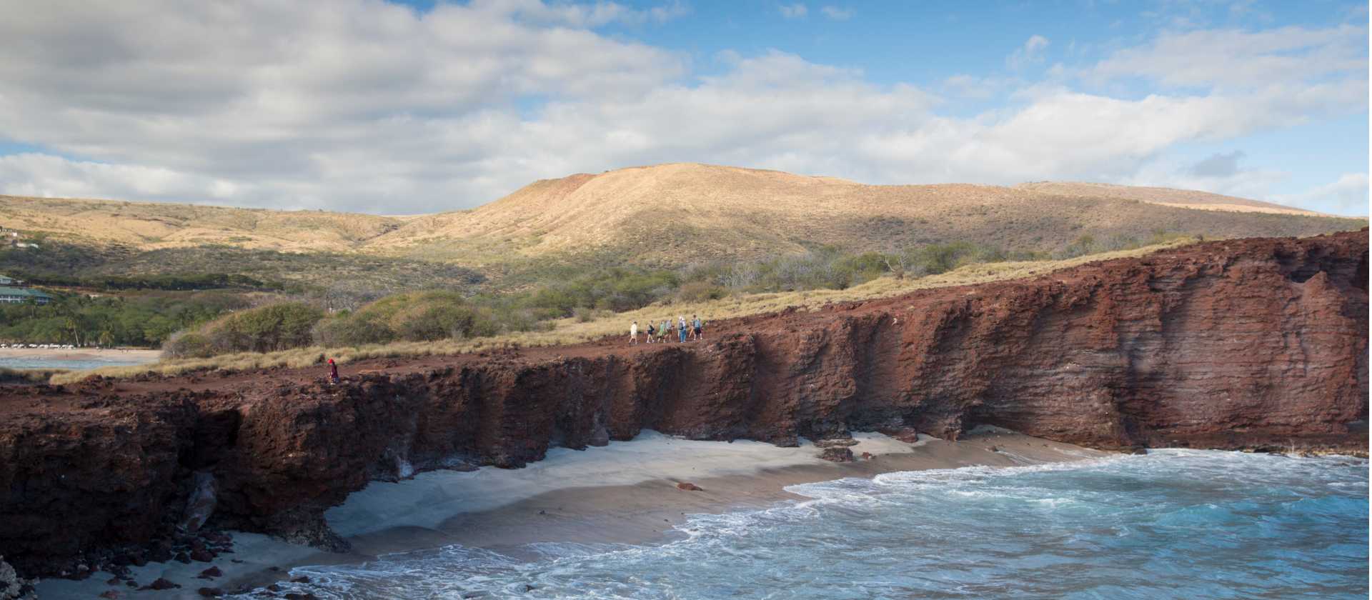 Hiking on Lanai, Hawaii