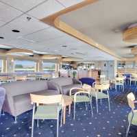 Relax in the Salon lounge