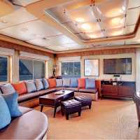 Relax in the lounge area