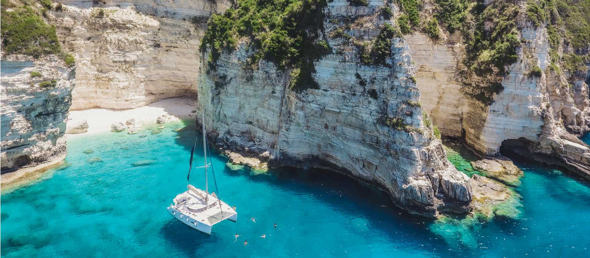 Enjoy secluded bays accessible only by boat