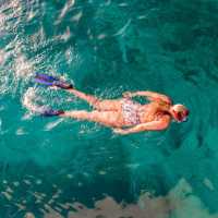 Snorkel the azure waters