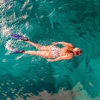 Snorkel the azure waters