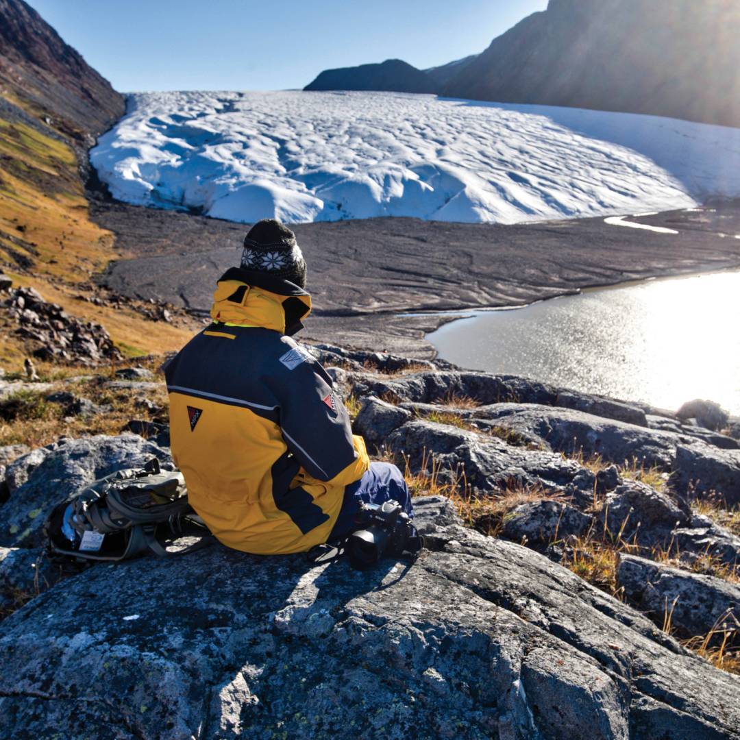 Spectacular scenery in the Canadian Arctic on the Northwest Passage East to West trip. | ©Dennis Minty