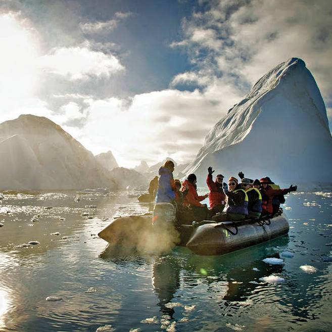 Zodiac Cruising in West Greenland | Michelle Valberg
