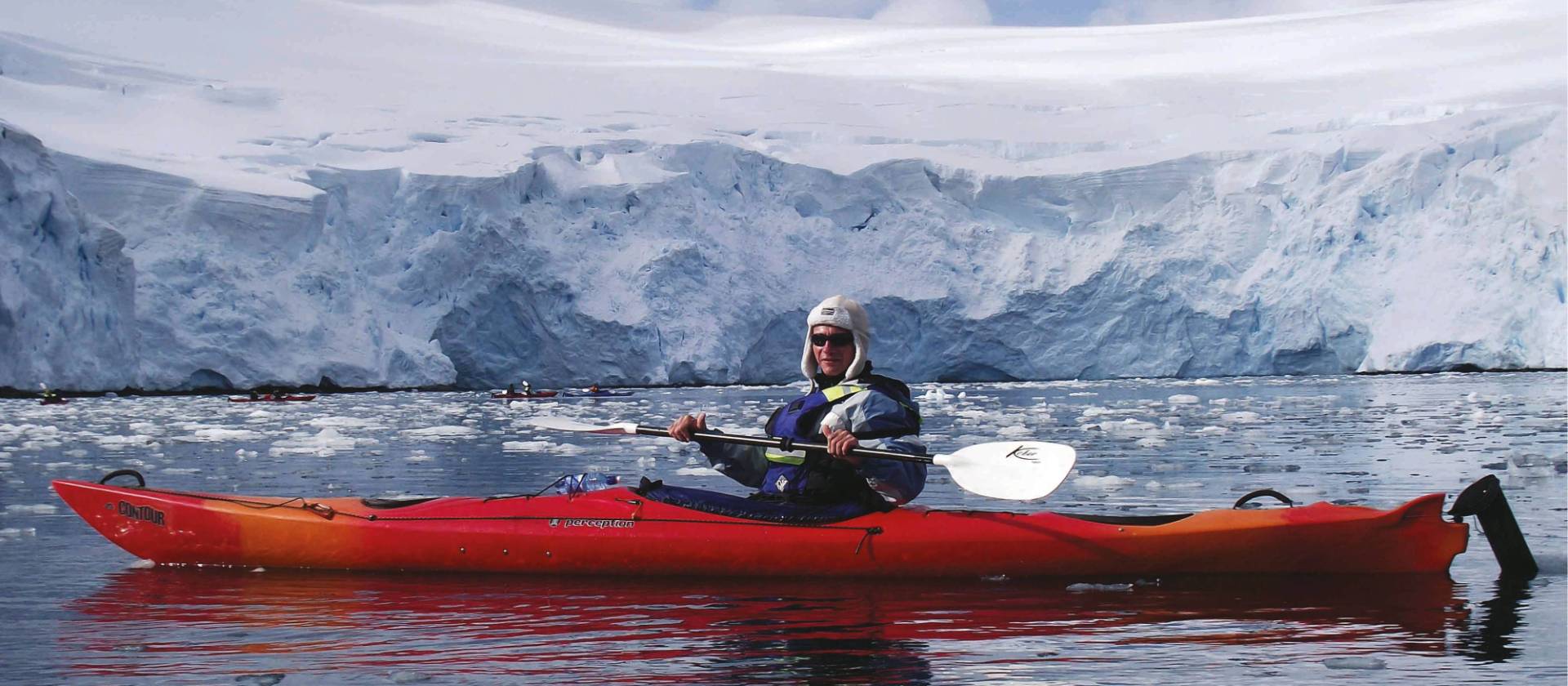 Kayaking in Antarctica