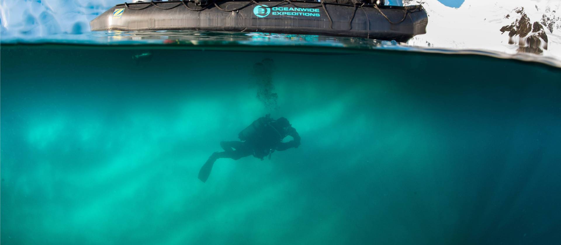 Diving in Antarctica