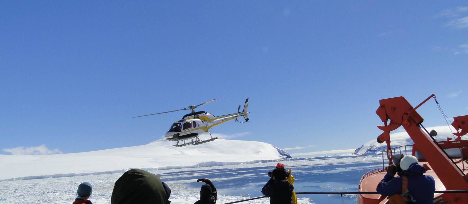 Helicopter excursions in the Weddell Sea | Hans Murre