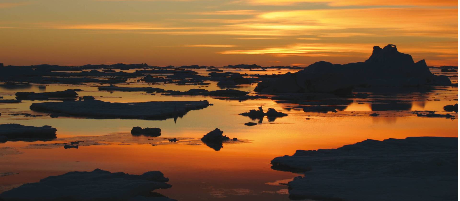 Sunrise in the Weddell Sea, Antarctica | Adam Tayler