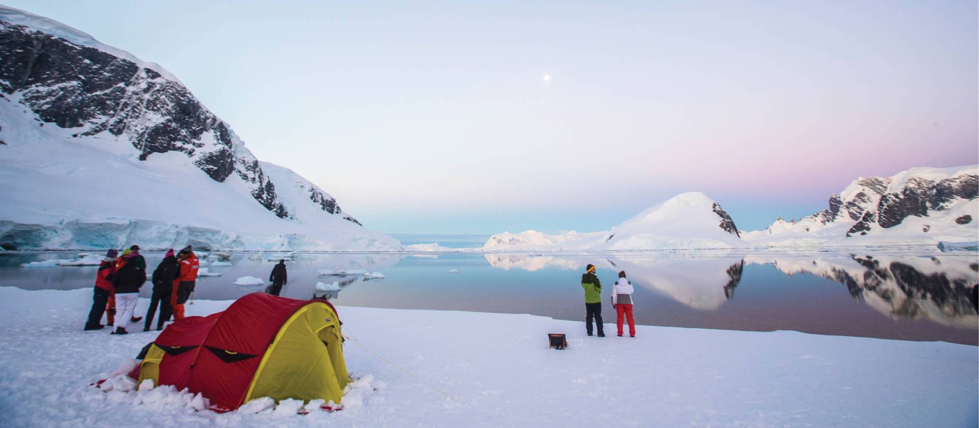 Camping on the ice in Antarctica | Justin Walker