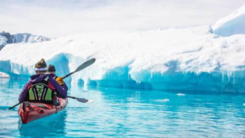 Kayaking the tranquil waters in Antarctica | Justin Walker