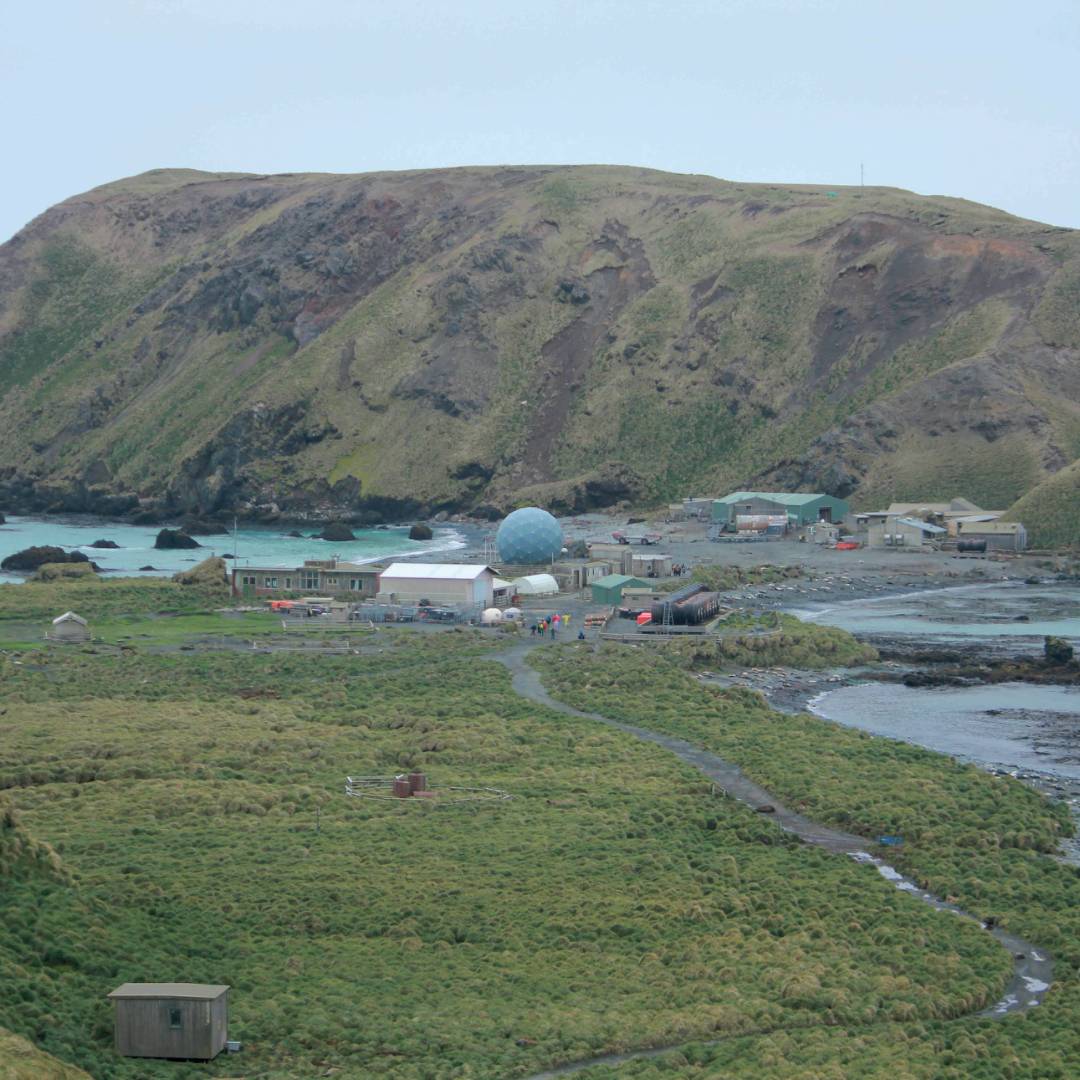 The research station at Macquarie island | Rachel Imber