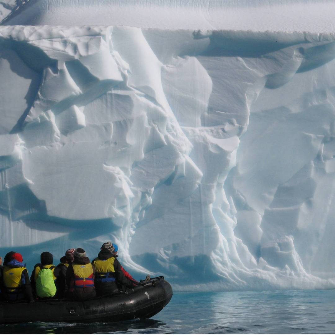 Up close and personal with an Iceberg in Antarctica | Sarah Higgins