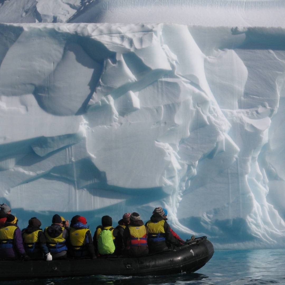 Up close and personal with an Iceberg in Antarctica | Sarah Higgins