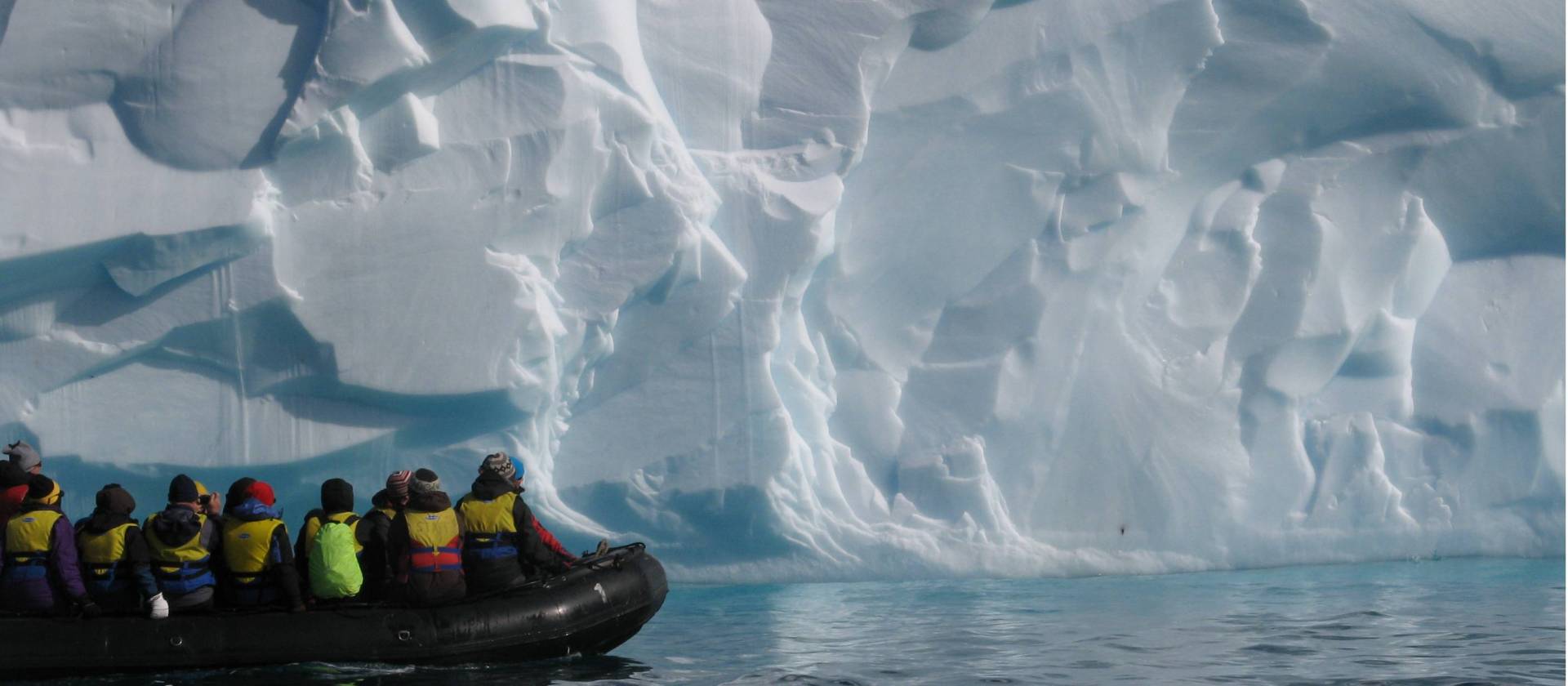 Up close and personal with an Iceberg in Antarctica | Sarah Higgins