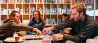 The ship has a well stocked library | Georgina Strange