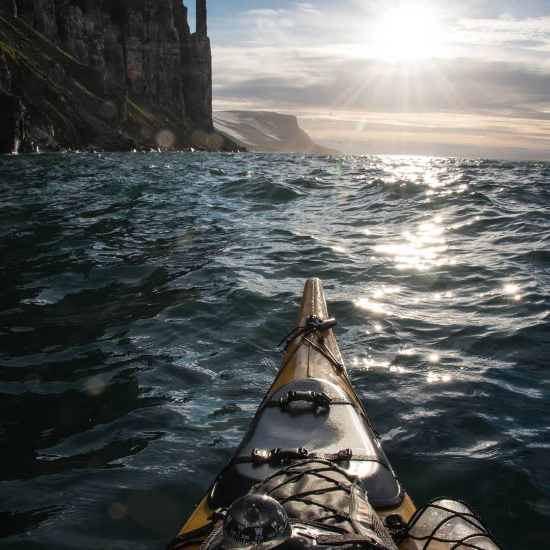 Exploring the Arctic by kayak | Toby Story