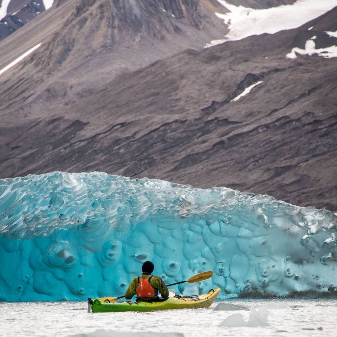 Kayaking is one of the best ways to get up close with the Arctic wilderness | Toby Story