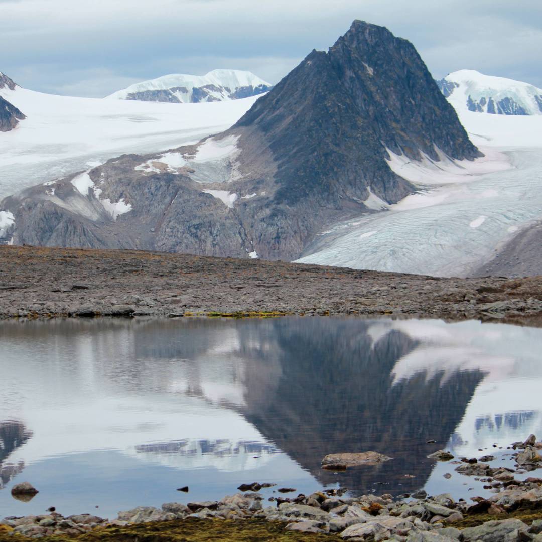Reflections in Raudfjorden, Svalbard | Rachel Imber