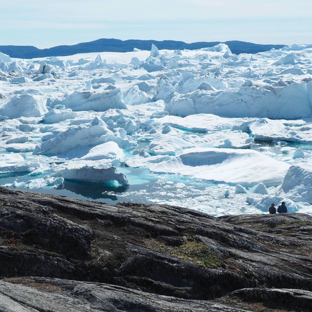 The moving sea of ice at Jakobshavn Glacier in Ilulissat | Rachel Imber
