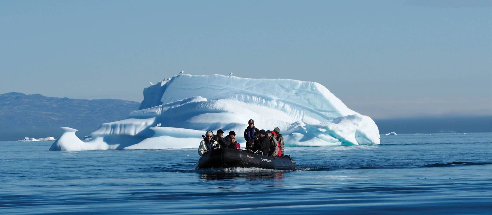 Zodiac cruising in Ilulissat | Rachel Imber