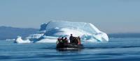 Zodiac cruising in Ilulissat | Rachel Imber