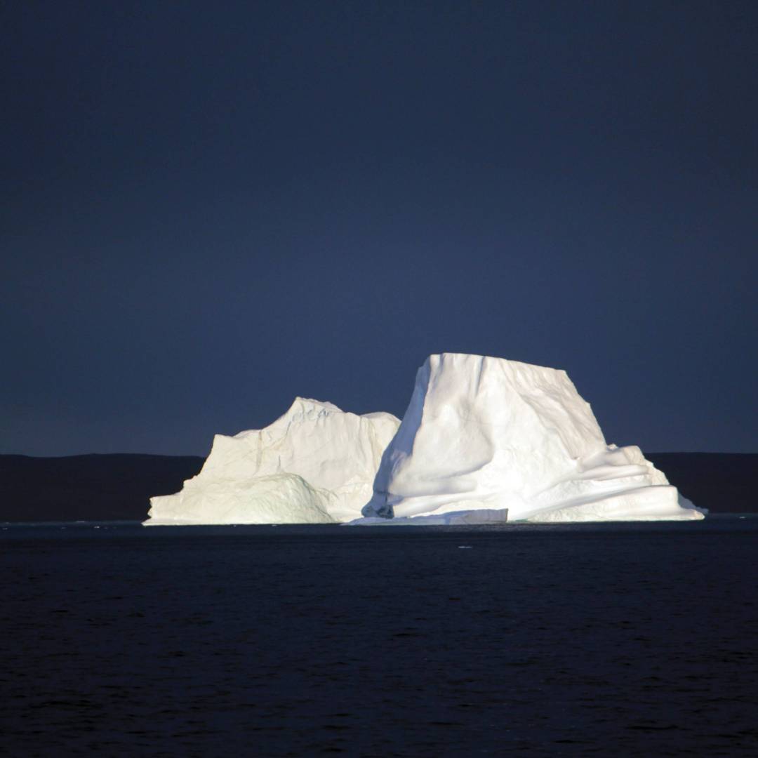 Sunset in Syd Kapp, Greenland | Rachel Imber