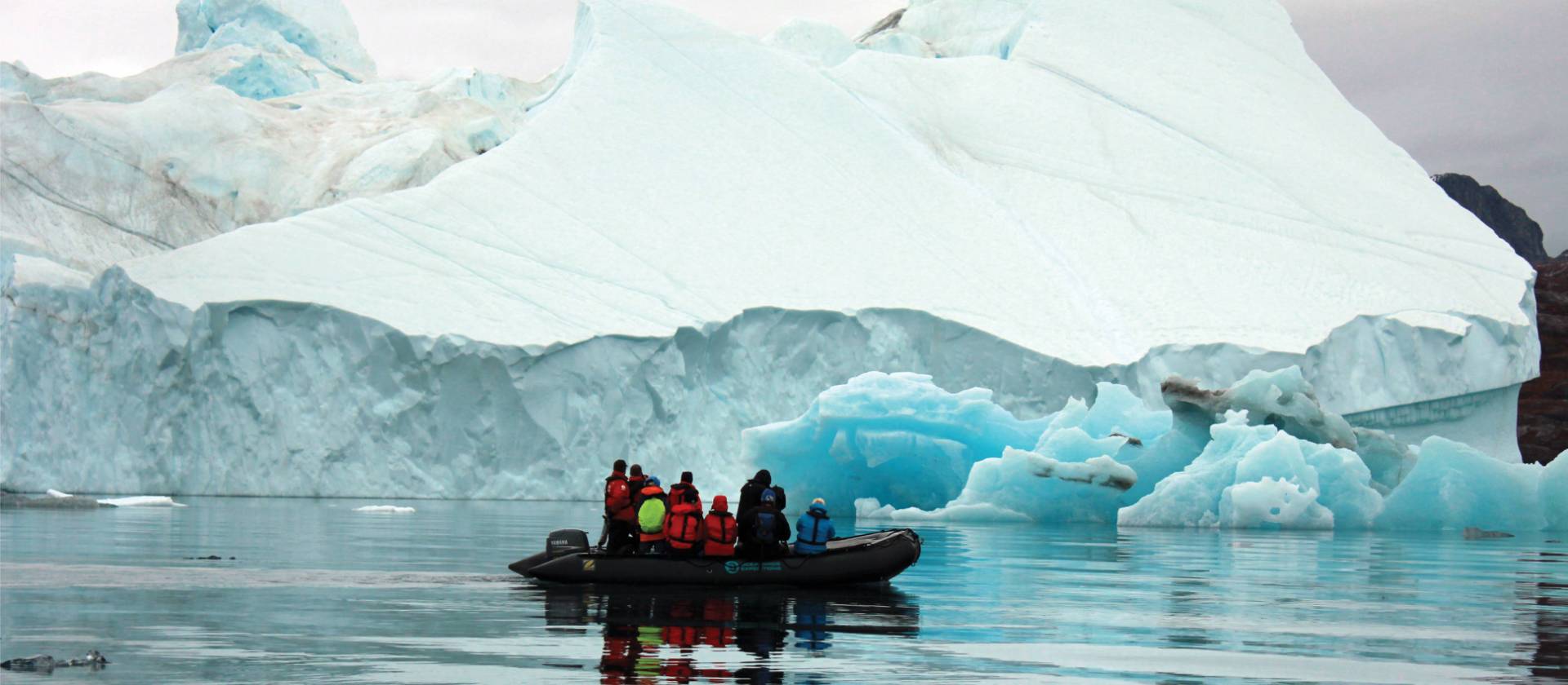 Zodiac cruising in the Arctic | Rachel Imber