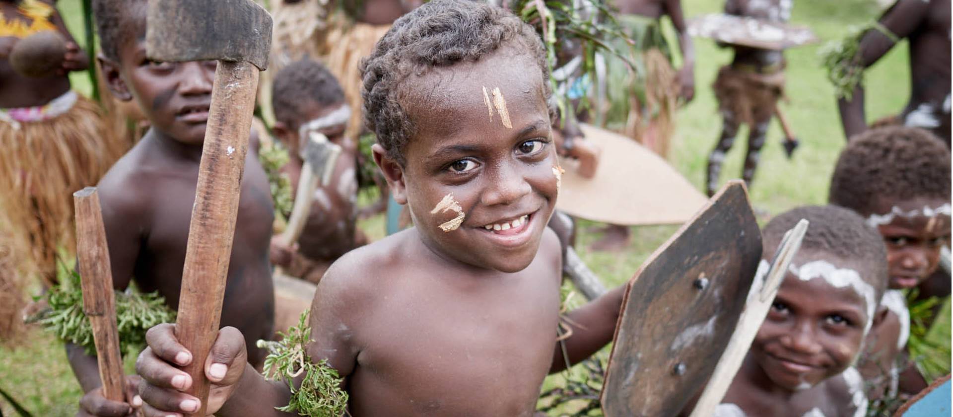 Young villagers on Choiseul Island, Solomon Islands | Ewen Bell