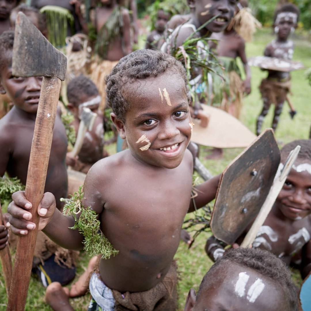 Young villagers on Choiseul Island, Solomon Islands | Ewen Bell