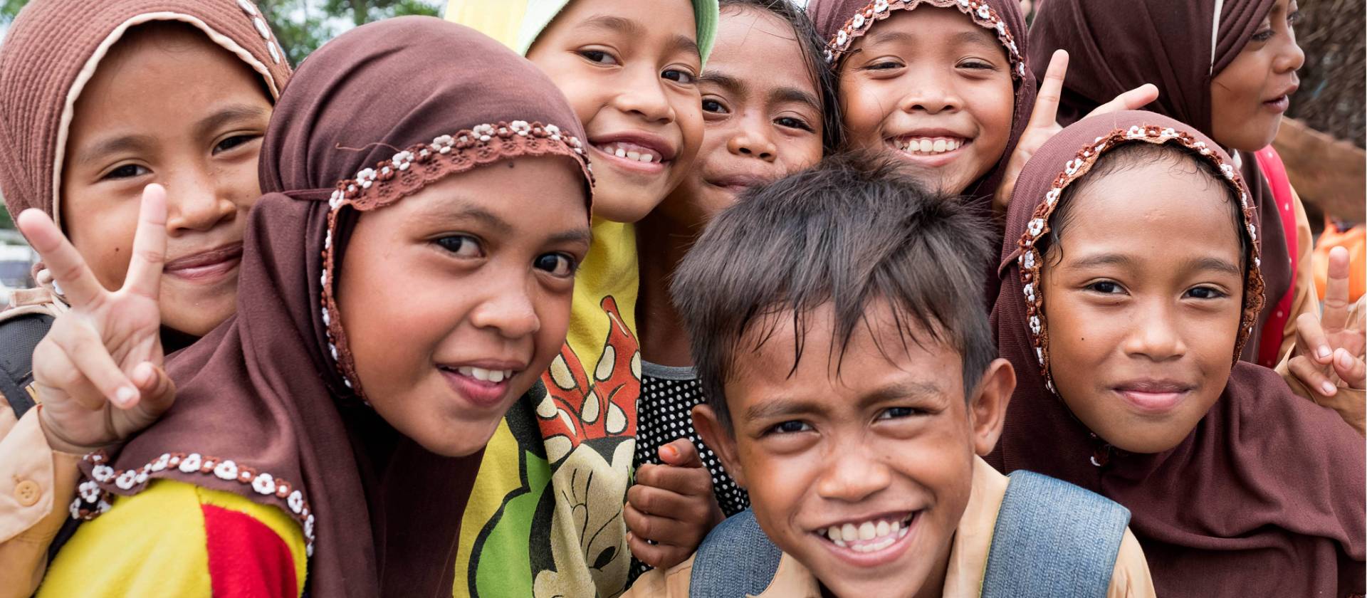 Local children in the Nusa Tenggara Islands