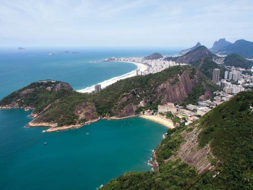 Sunny views over Copacabana, Rio - <i>Photo: Scott Pinnegar</i>