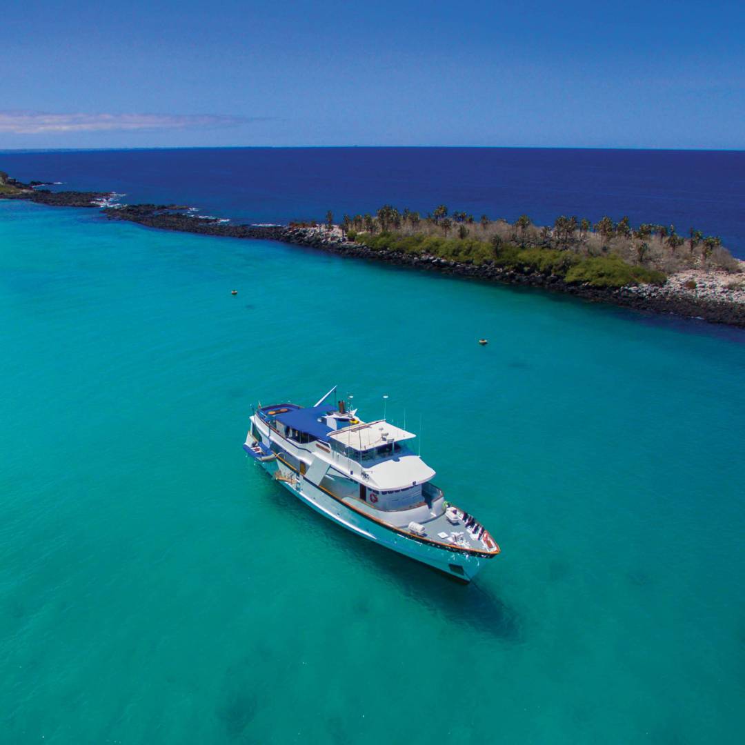 Cruising Galapagos Islands aboard Beluga